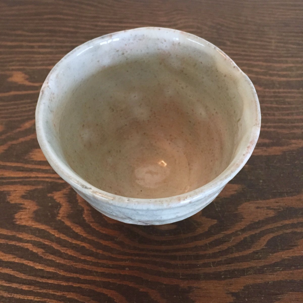 萩焼 円筒形花器 国輔窯 木箱付き ◇◇陶器 萩焼 輪花◇◇ ペアフリー