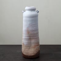 陶器　耳付き花入れ 備前焼 耳付き花入れ h1-016 | iichi 日々の暮らしを心地よく