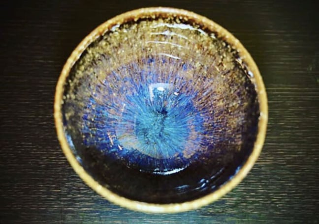 萩焼 11客 菓子鉢 萩 輪花 百合花形向付 皿 茶道具 煎茶