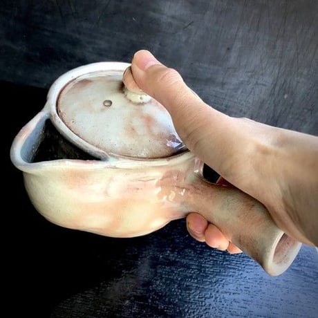陶器 萩焼 和食器 作家 和モダン 急須 中性