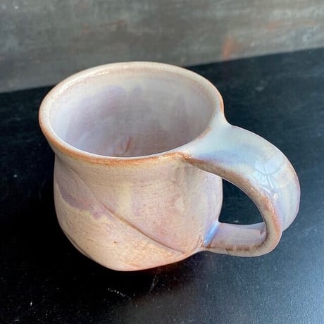陶器 萩焼 和食器 作家 和モダン カフェ コーヒー マグカップ 紫陽花