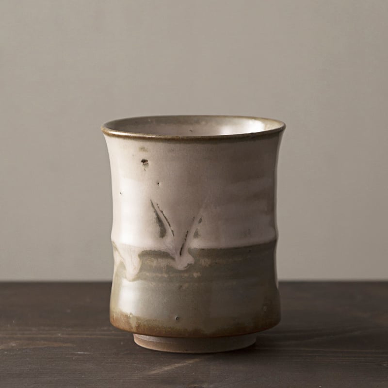 陶器 丸型器 木箱付き　萩焼 陶器 丸型器 木箱付き 萩焼 陶器 丸型器 木箱付き