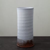 萩焼　花瓶　林紅陽作 fit=scale-down,w=1200