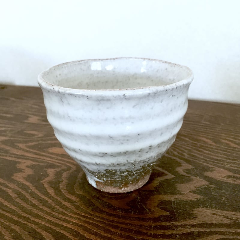 ◇◇陶器 萩焼 輪花◇◇ ペアフリーカップ 限定 国輔 木箱入 | 陶器 和