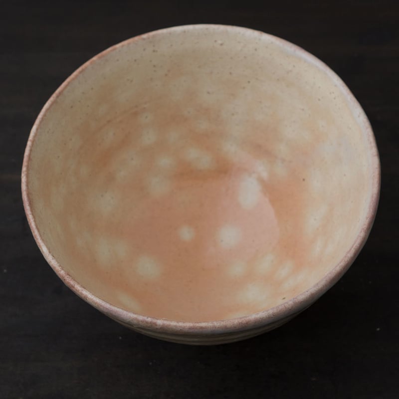 陶器 萩焼 輪花 井戸形抹茶碗(木箱入) 林紅陽 作 | 陶器 和食器 陶器 萩焼 輪花 井戸形抹茶碗(木箱入) 林紅陽 作 | 陶器 和食器