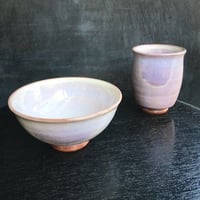 ◇◇陶器 萩焼 輪花◇◇ 鬼萩湯呑茶碗（木箱入）黒田岳 作 | 陶器 和