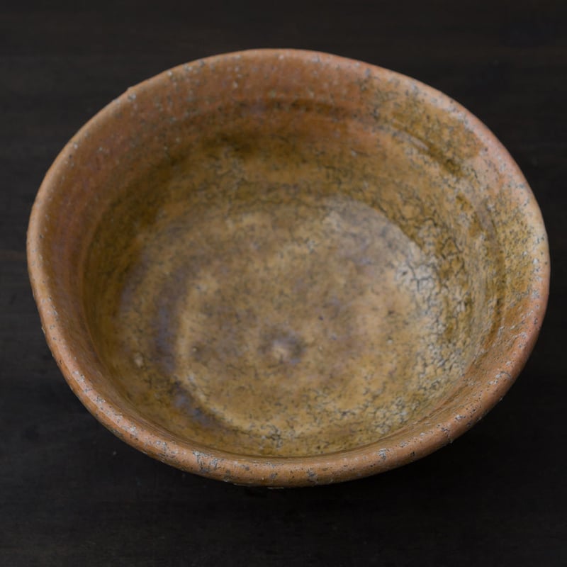 ◇◇陶器 萩焼 輪花◇◇ 鬼萩向付 碗揃(二客セット) (木箱入 ◇◇陶器 萩焼 輪花◇◇ 鬼萩向付 碗揃(二客セット) (木箱入