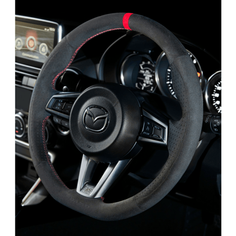 DAMD Sports Steering Wheel for MAZDA "SS358-M" Suede Type