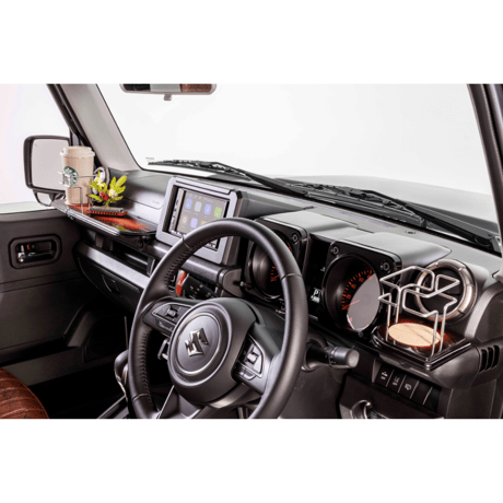 trip basket Drink Holder with Table for JIMNY (JB64・74/JC74)  【Special Color : Tobacco Sunburst】