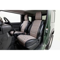 little D. Seat Cover "BEIGE×HOUNDSTOOTH" for SUZUKI JIMNY / JIMNY SIERRA