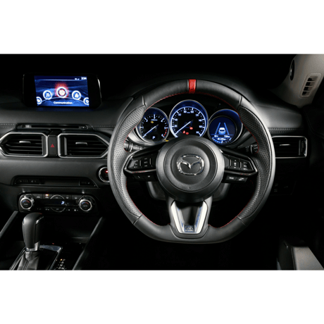DAMD Sports Steering Wheel for MAZDA "SS360-M(L)" Leather Type