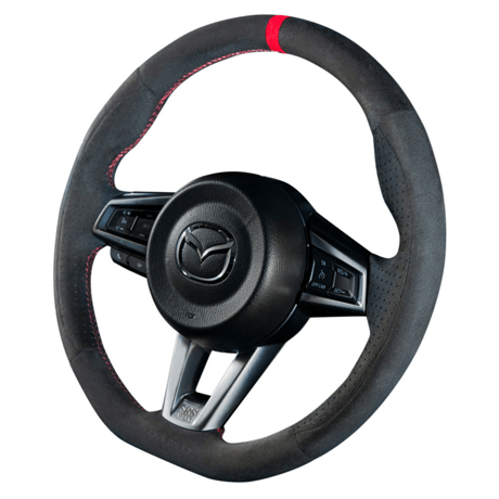 DAMD Sports Steering Wheel for MAZDA "SS358-M" Suede Type