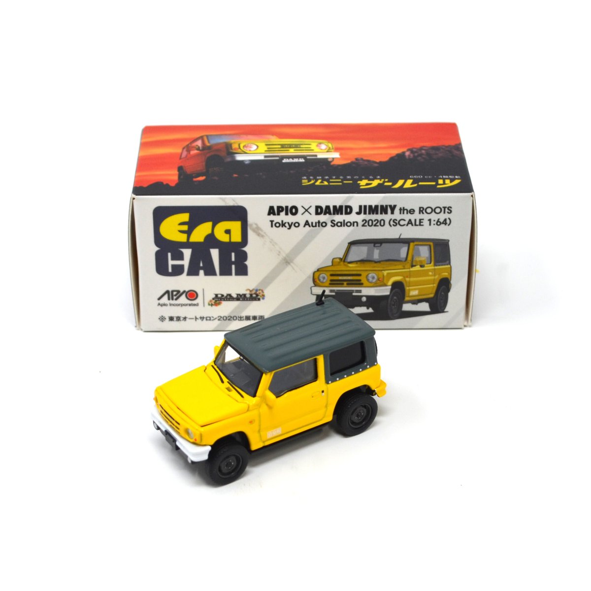 EraCar APIO×DAMD JIMNY(JB64) the ROOTS / Thunder Yellow