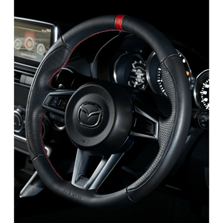 DAMD Sports Steering Wheel for MAZDA "SS358-M" Leather Type