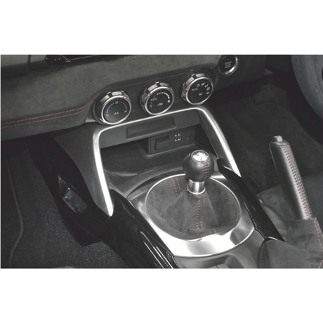 Front Center Console for MAZDA ROADSTER (ND) 【Silver Painted】
