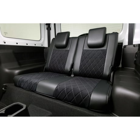 little G. Premium Fit Seat Cover "BLACK" for SUZUKI JIMNY / JIMNY SIERRA