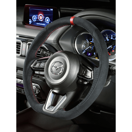 DAMD Sports Steering Wheel for MAZDA "SS360-M(L)" Suede Type