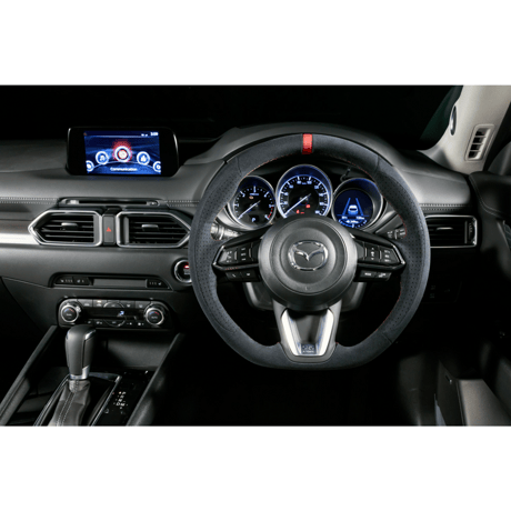 DAMD Sports Steering Wheel for MAZDA "SS360-M(L)" Suede Type