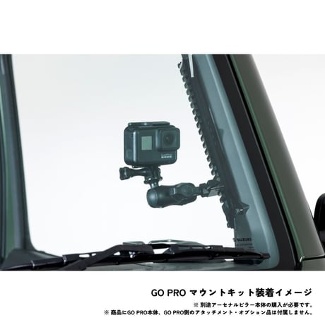GO PRO Mount kit【OPTION ITEM : Arsenal Pillar for JIMNY (JB64/74)】