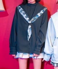 セーラー服風シャツ　PLANE