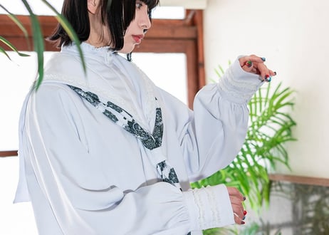 セーラー服風シャツ　PLANE