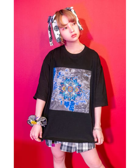 水面曼荼羅半袖Tシャツ