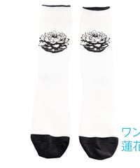 色相是空ソックス  蓮花ソックス　FREE