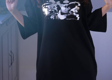 諸行無常書道文字Tシャツ