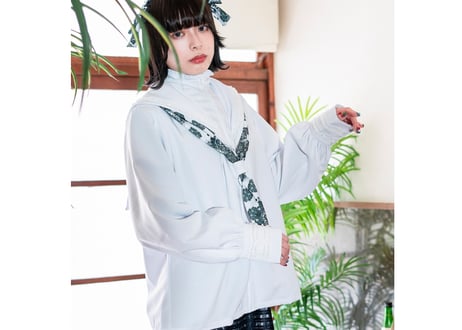 セーラー服風シャツ　PLANE