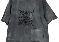 シルクスクリーン色相是空BIGTシャツ