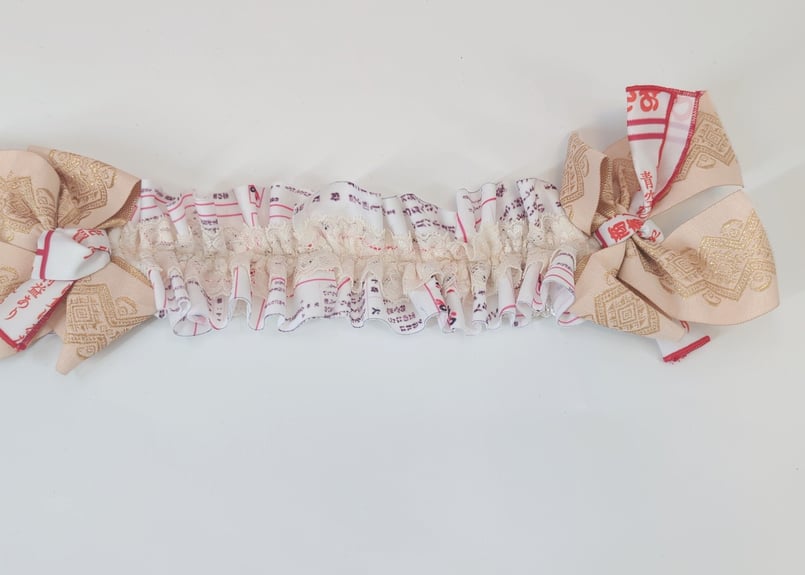 新品　エイチナオトリボンフリルヘッドドレス ツインハートヘッドドレス 3色／select | tulle オンラインストア