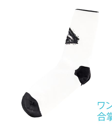 色相是空ソックス 合掌ソックス　FREE