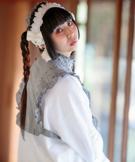 apron dress collar　エプロンドレスつけ襟