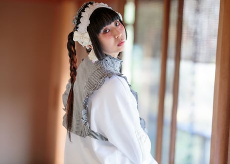 apron dress collar　エプロンドレスつけ襟