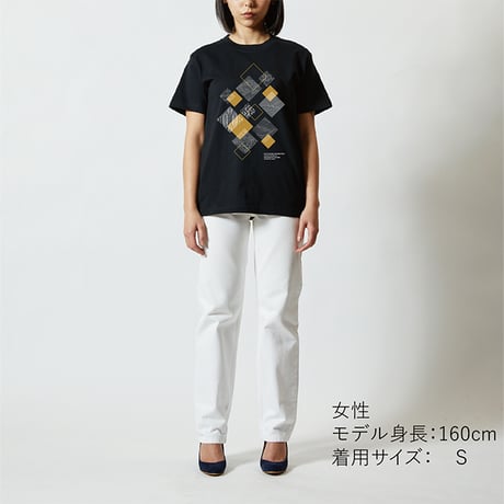 GEOMETRIC AQUA -アクア- Premium T-shirt【ネコポス送料無料・税込】（代引き不可）