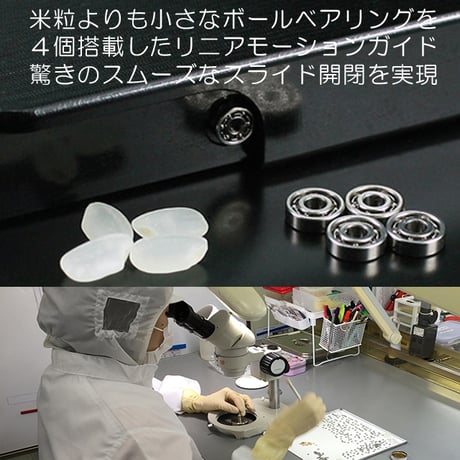 名刺ケース/ジュラルミン削り出し【アラベスク】BKACK　【送料無料　税込】