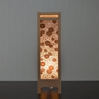 伊勢型紙の組子　テーブルランプ【流水に菊楓】