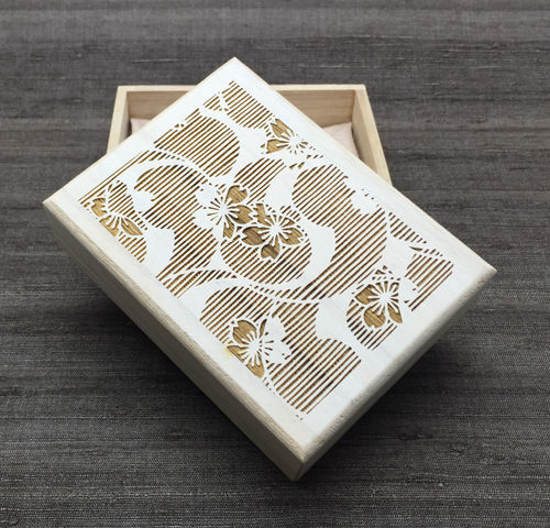 KATAGAMI文様の宝箱【桜に巴】 【税込・送料無料(一部地域有料