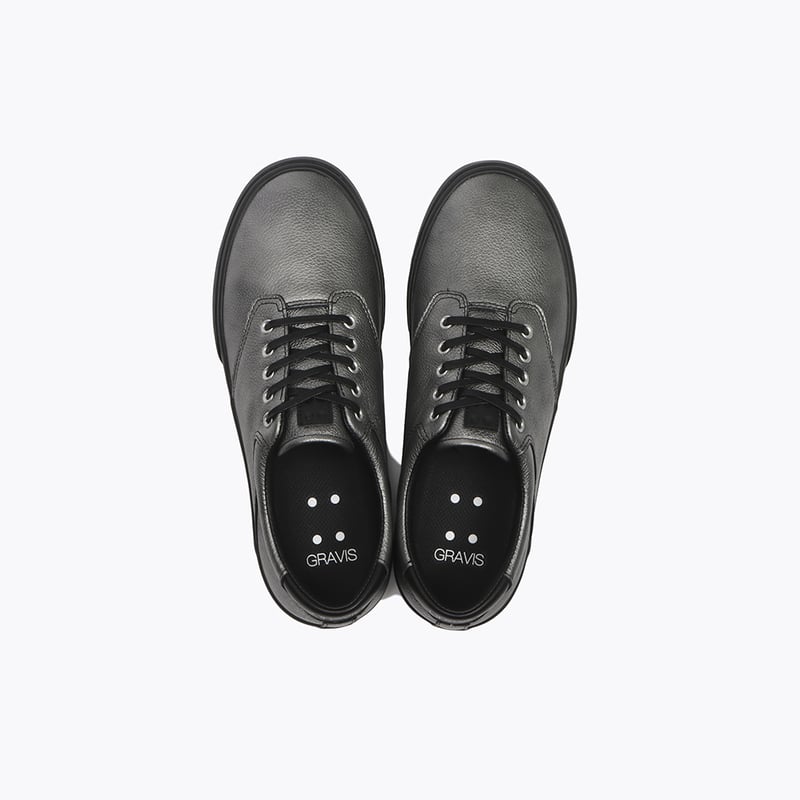 GRAVIS FILTER LEATHER METAL / BLACK | 坩堝-RUTSU