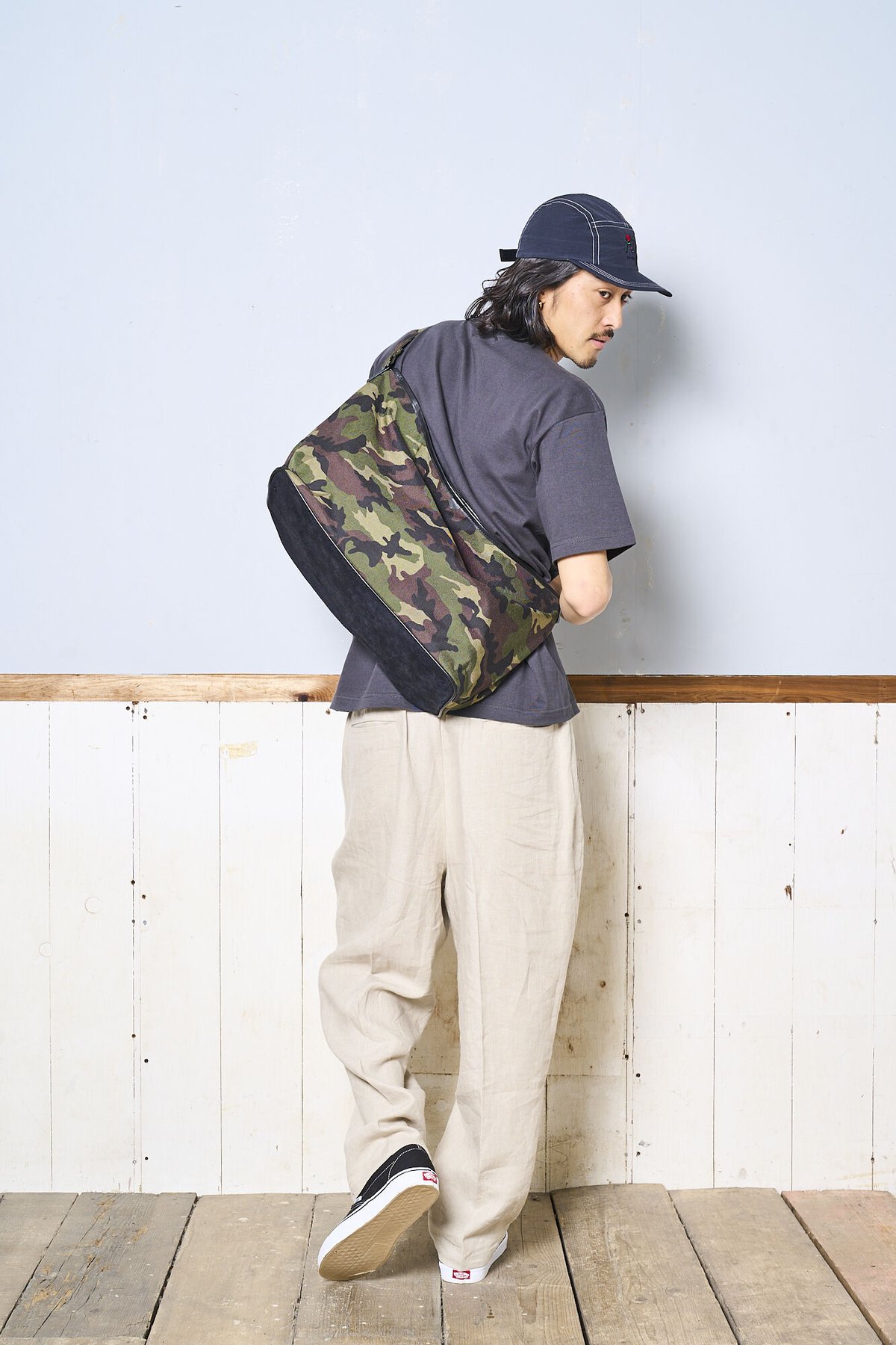 RUTSUBO CORDURA® NYLON SHOULDER BAG | 坩堝-RUTSUB