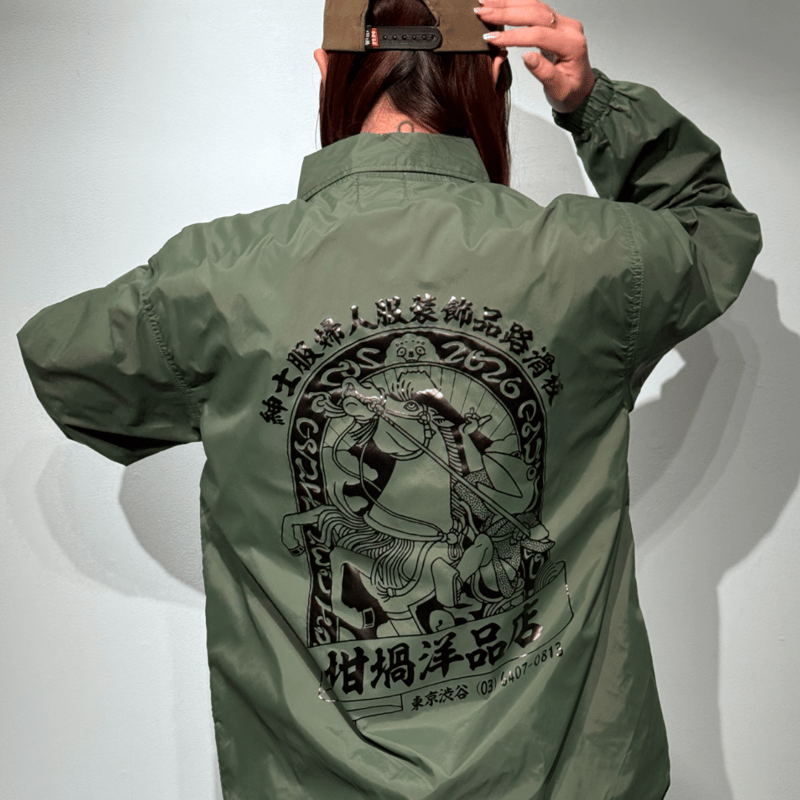 UMA NYLON COACH JACKET（RUTSUBO×YU SUDA） | 坩堝-RU