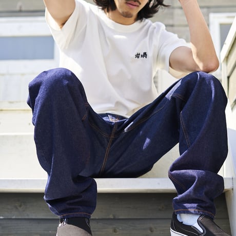 ５ POCKET LOOSE DENIM PANTS