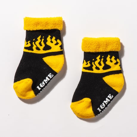 FLAME BABY SOCKS SET（RUTSUBO×I&ME ）1Pack 3Pieces