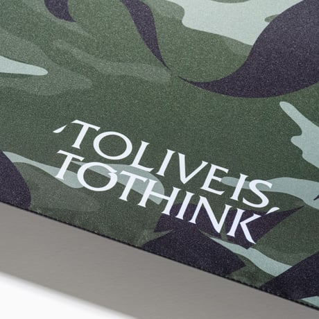 TO LIVE IS TO THINK UV Protection folding Umbrella（RUTSUBO×MHAK)