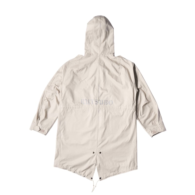 M51 HIGH DENSITY GABA SHELL PARKA | 坩堝-RUTSUBO-