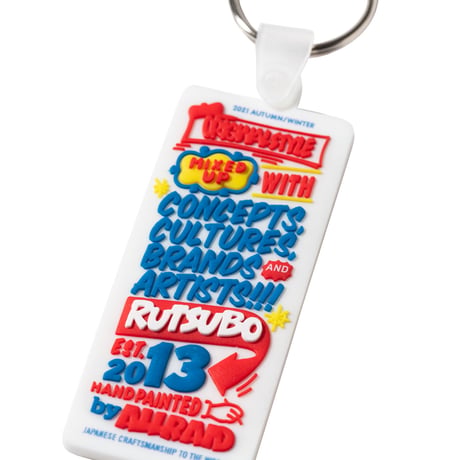 PAPER SIGN KEY HOLDER（RUTSUBO×ALLRAID)