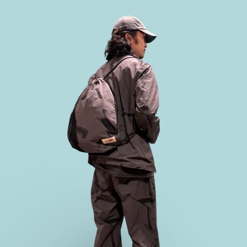 さむばでべるでい DRAWSTRING BAG (RUTSUBO×JUN INOUE) | 坩