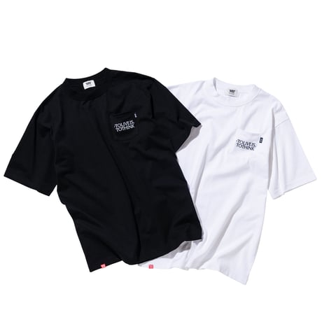 TO LIVE IS TO THINK POCKET  T-SHIRTS （RUTSUBO×MHAK)