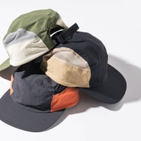 NYLON DYE 5 PANEL SIDE MESH CAP