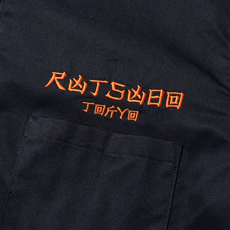 尺凶丁己凶日回  HALFZIP SHIRTS